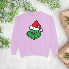 Festive Mean Green Holiday Unisex Sweatshirt