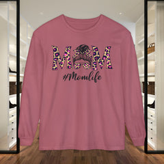 Mom Life Long Sleeve Tee, Stylish Mom Shirt,