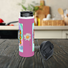 Daisy Peace Stainless Steel Water Bottle