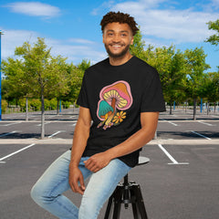 Retro Mushroom Floral T-Shirt, Unisex Boho Tee,