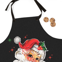 Santa Claus Apron, Holiday Kitchen Gift,