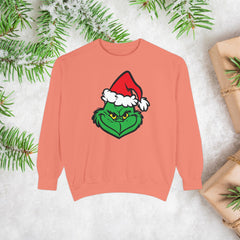 Festive Mean Green Holiday Unisex Sweatshirt