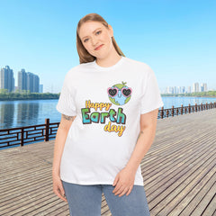Earth Day T-Shirt — "Happy Earth Day" Cute Earth with Sunglasses Eco Graphic Tee