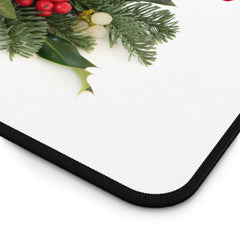 Christmas Desk Mat, Holiday Office Decor,