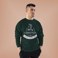 Merry Christmas & Happy New Year Crewneck Sweatshirt