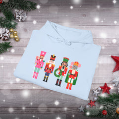 Holiday Trees Unisex Hooded Sweatshirt - Cozy Christmas Gift,