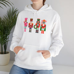 Holiday Trees Unisex Hooded Sweatshirt - Cozy Christmas Gift,