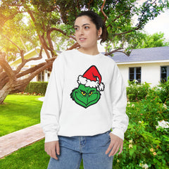 Festive Mean Green Holiday Unisex Sweatshirt