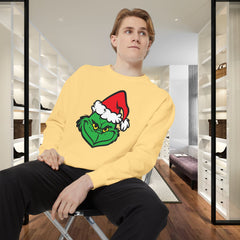 Festive Mean Green Holiday Unisex Sweatshirt