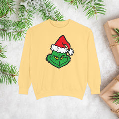 Festive Mean Green Holiday Unisex Sweatshirt