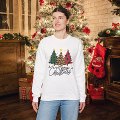 Merry Christmas Sweatshirt, Cozy Holiday Sweatshirt