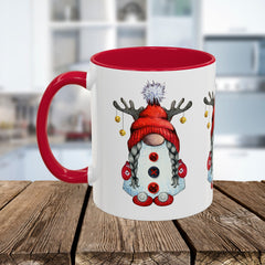 Cute Reindeer Gnome Christmas Mug
