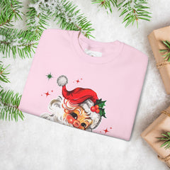 Christmas Santa Sweatshirt, Retro Santa Believe Shirt