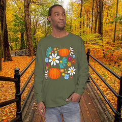 Fall Floral Long Sleeve T-Shirt,