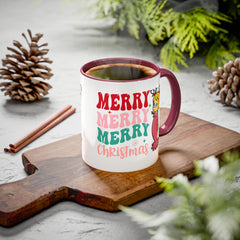 Merry Merry Merry and Bright Christmas Mugs