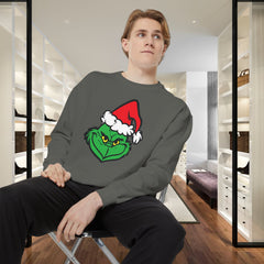 Festive Mean Green Holiday Unisex Sweatshirt