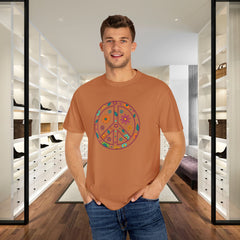 Flower Power Peace T-Shirt, Unisex Boho Tee,