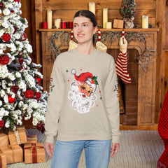 Christmas Santa Sweatshirt, Retro Santa Believe Shirt