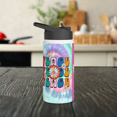 Daisy Peace Stainless Steel Water Bottle