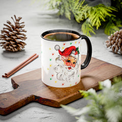 Festive Santa Mug, Christmas Gift, Santa Claus Design