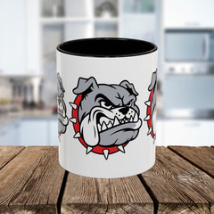 Colorful Bulldog Mugs for Dog Lovers, Unique Gift for Pet Owners,