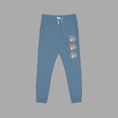Comfy Fleece Bulldog Print Unisex Sweatpants