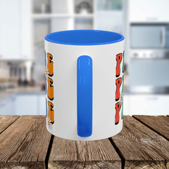 Colorful Peace Sign Mugs