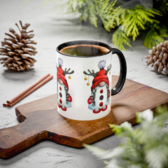 Cute Reindeer Gnome Christmas Mug