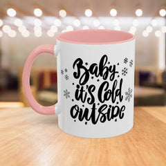 Winter-Themed Accent Coffee Mug