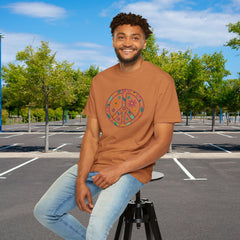 Flower Power Peace T-Shirt, Unisex Boho Tee,