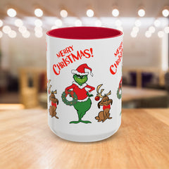 Festive Christmas Mug, Christmas Decoration,
