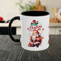 Festive Christmas Mugs, Santa Coffee Cups,