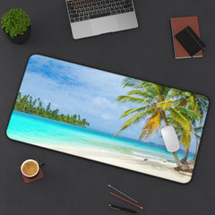 Tropical Beach Desk Mat - Home Office Decor
