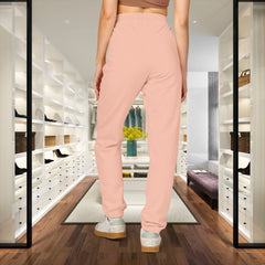 Cozy Botanical Fleece Sweatpants - Unisex Lounge Pants,