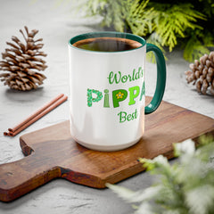 Pippa Floral Name Mug — Personalized Colorful Coffee Cup (11oz & 15oz)