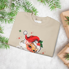 Christmas Santa Sweatshirt, Retro Santa Believe Shirt