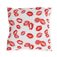 Lip Print Pillows, Valentine's Gift, Kiss Themed Pillows