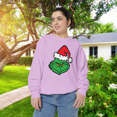 Festive Mean Green Holiday Unisex Sweatshirt