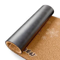 Winter Snowman Doormat - 'Let it Snow'