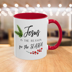 Christmas Mugs, Jesus is the Reason for the Season
