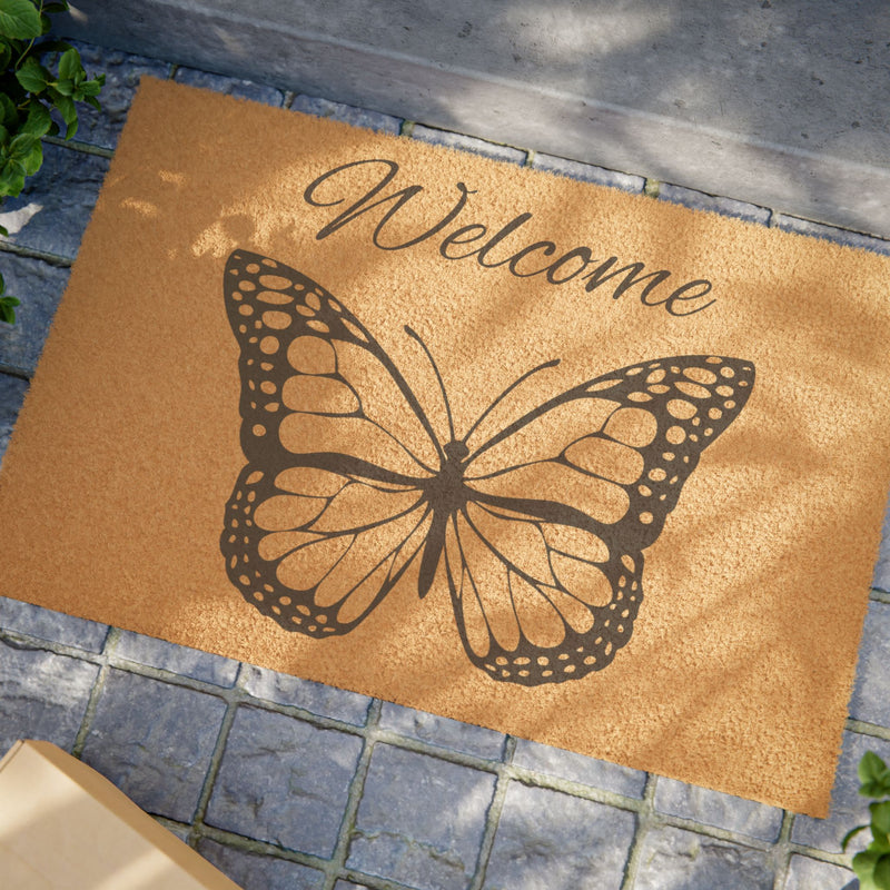 Butterfly Welcome Doormat