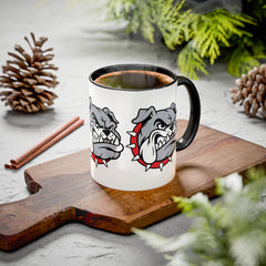 Colorful Bulldog Mugs for Dog Lovers, Unique Gift for Pet Owners,