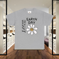 Earth Day Daisy T-Shirt — "Happy Earth Day" Graphic Tee