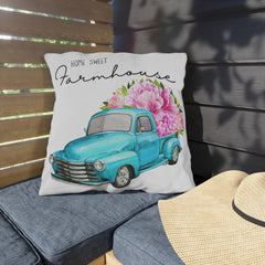 Home Sweet Farmhouse Outdoor Pillow