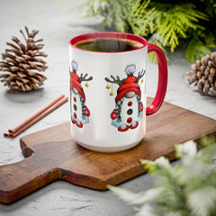 Cute Reindeer Gnome Christmas Mug