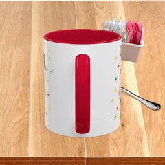 Festive Santa Mug, Christmas Gift, Santa Claus Design