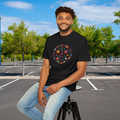 Flower Power Peace T-Shirt, Unisex Boho Tee,