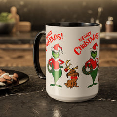 Festive Christmas Mug, Christmas Decoration,