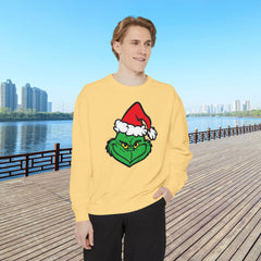 Festive Mean Green Holiday Unisex Sweatshirt