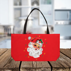 Festive Santa Weekender Tote Bag